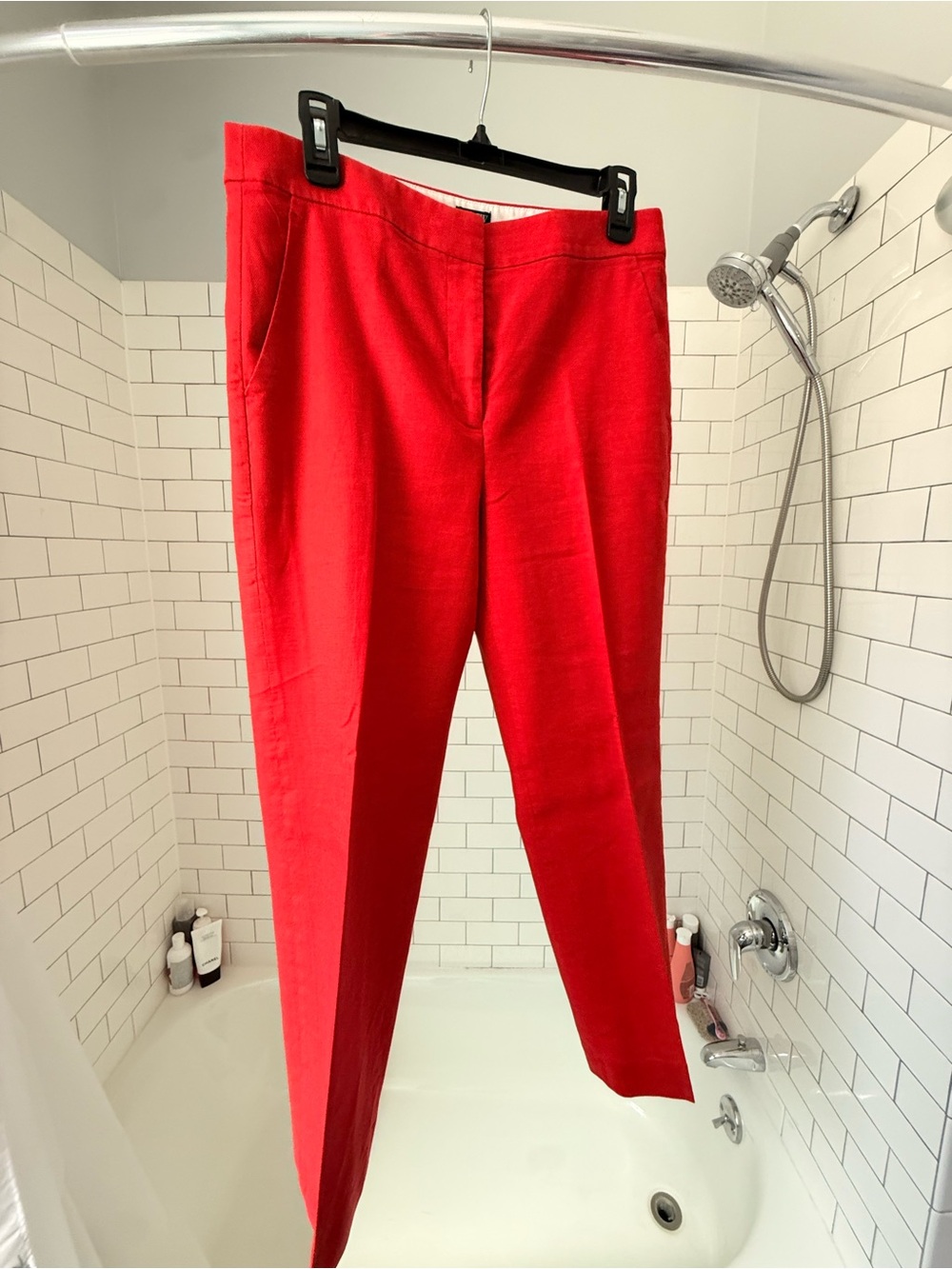 J. Crew Bright Red Dress Pants